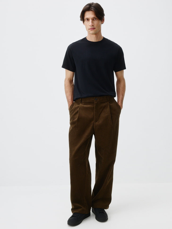 футболка adam slim fit базовая 4610517080301 по акции