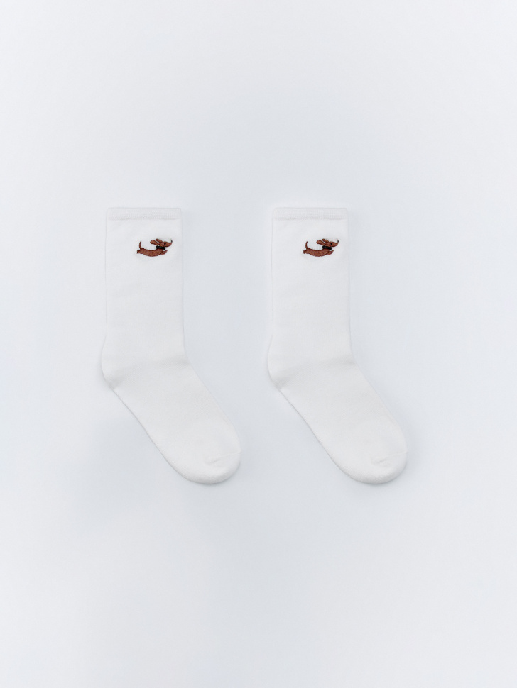 

Носки с вышивкой, SL6801162404