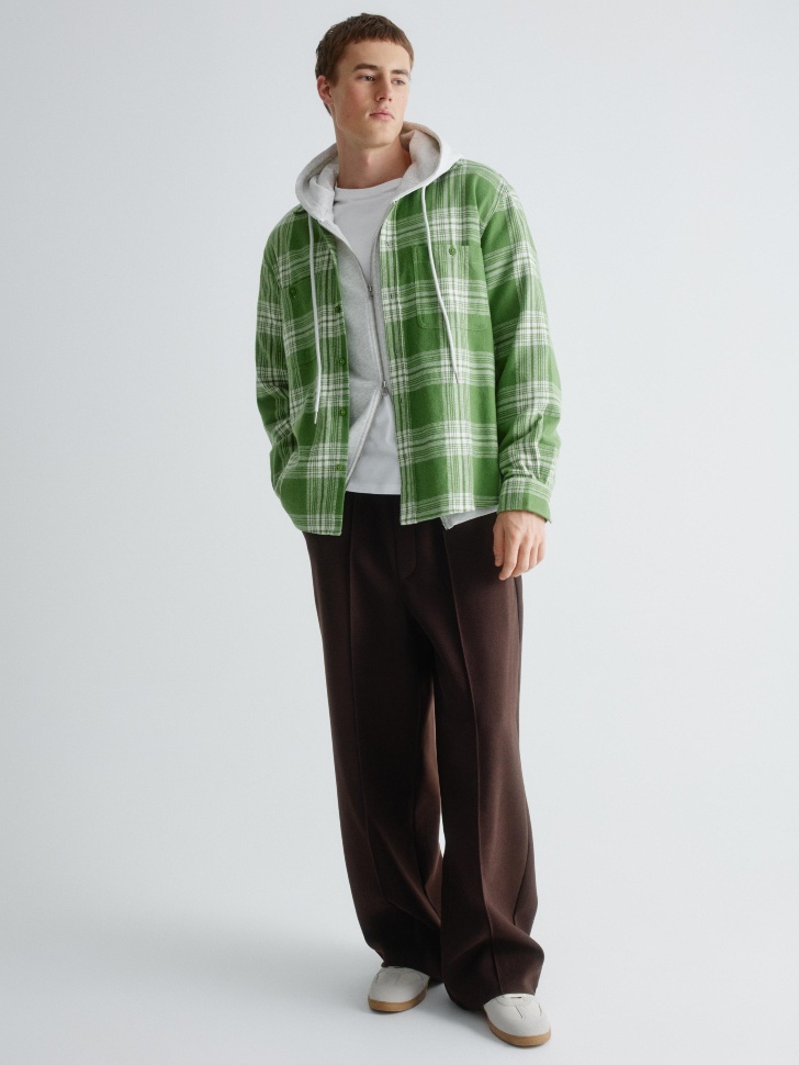 фланелевая рубашка в клетку 4610517085412 по акции