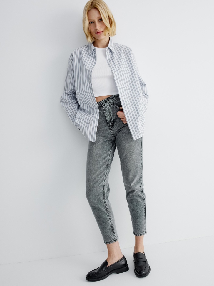 джинсы 404 мом с высокой посадкой 4610517366146 фотография