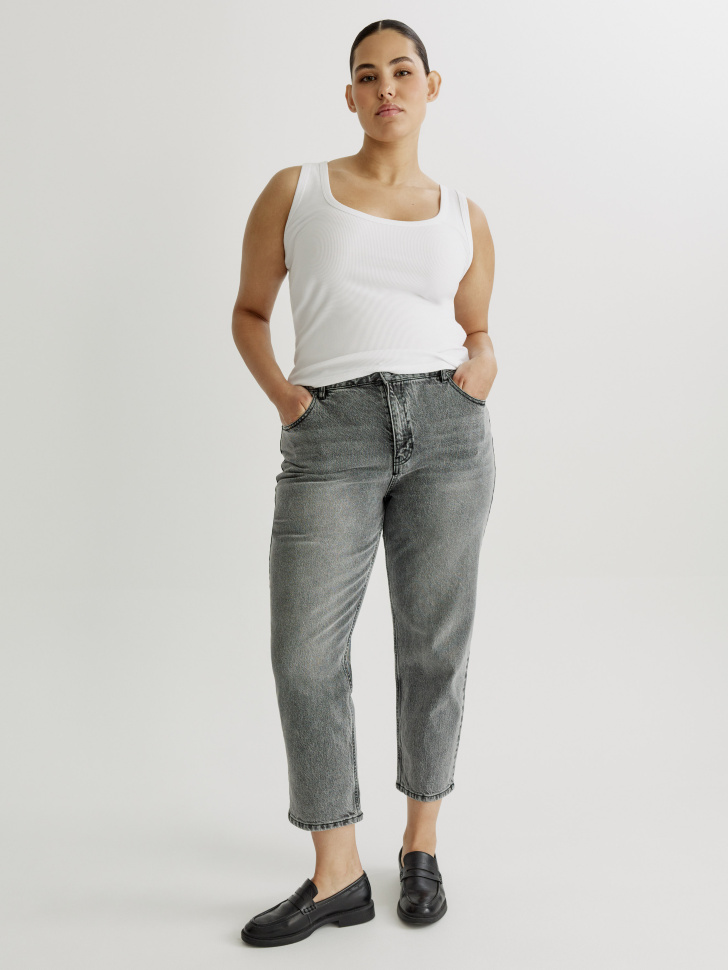 Джинсы 404 МОМ с высокой посадкой 3599₽