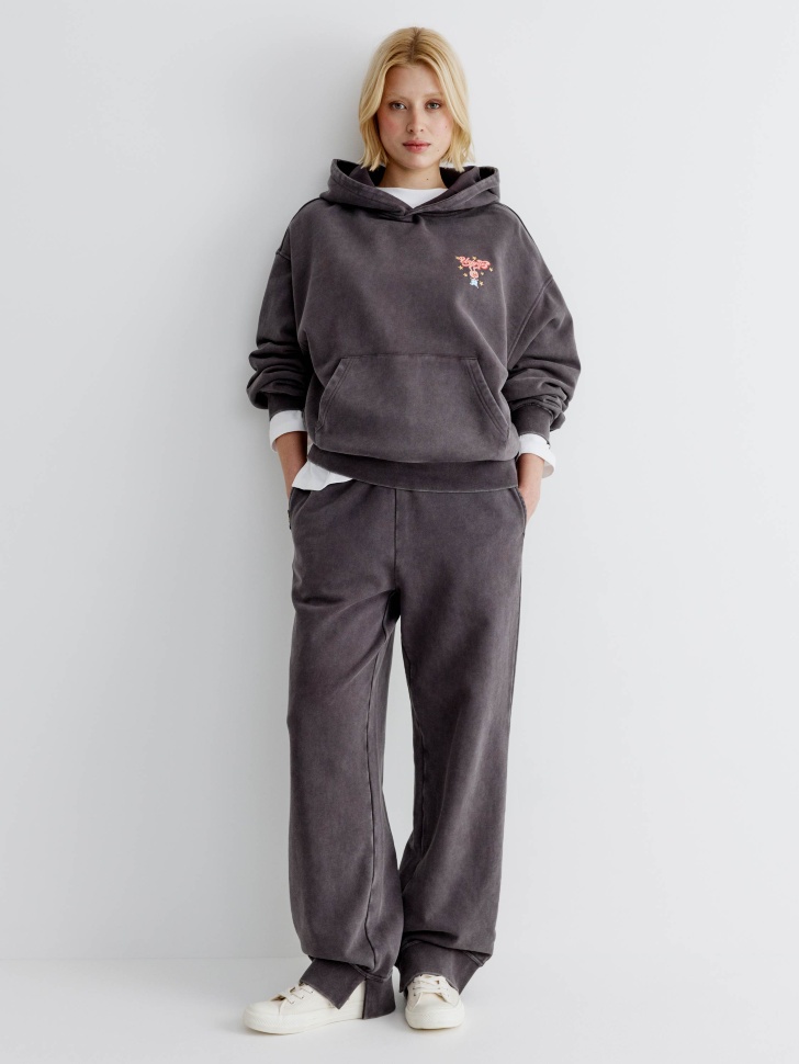 худи с принтом  x союзмультфильм от бренда sela вид слева