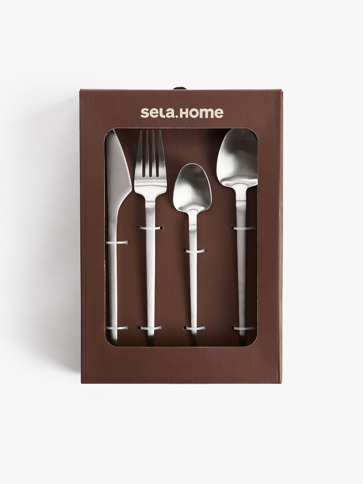 набор столовых приборов, 16 шт. по цене 4999 руб вид справа