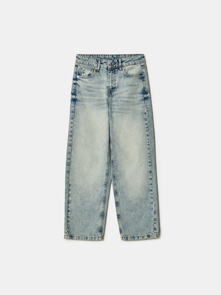 Джинсы багги SELA для мальчиков, голубой, арт. 42023