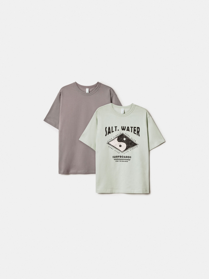 Набор футболок Sela для мальчиков, разноцветный, арт. 52037