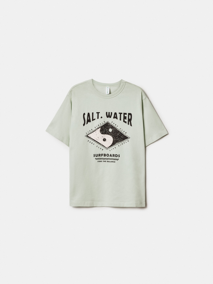 набор из 2 футболок для мальчиков из россии вид сбоку