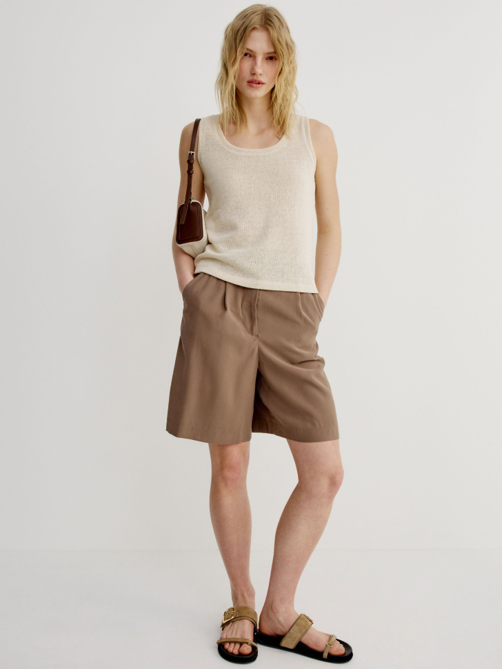 костюмные шорты на резинке 4610517505231 фотография