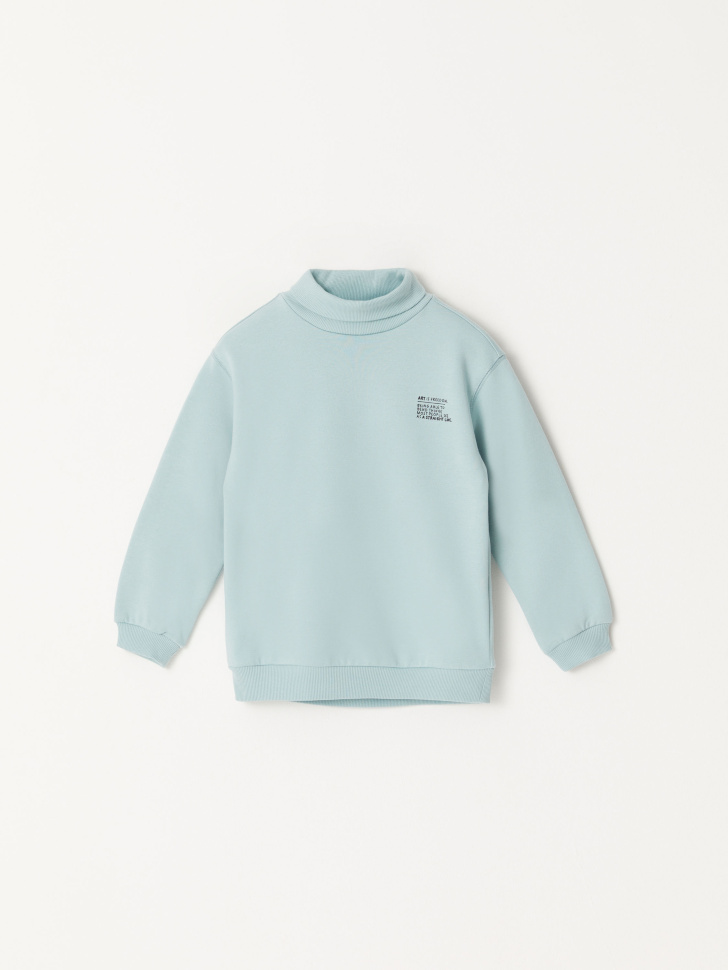 

Свитшот с высоким горлом для мальчиков, Голубой