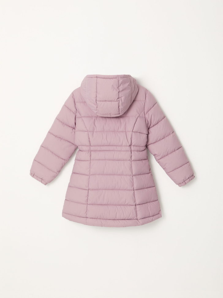 Стеганое пальто  для девочек (фиолетовый, 110/ 5-6 YEARS) от Sela