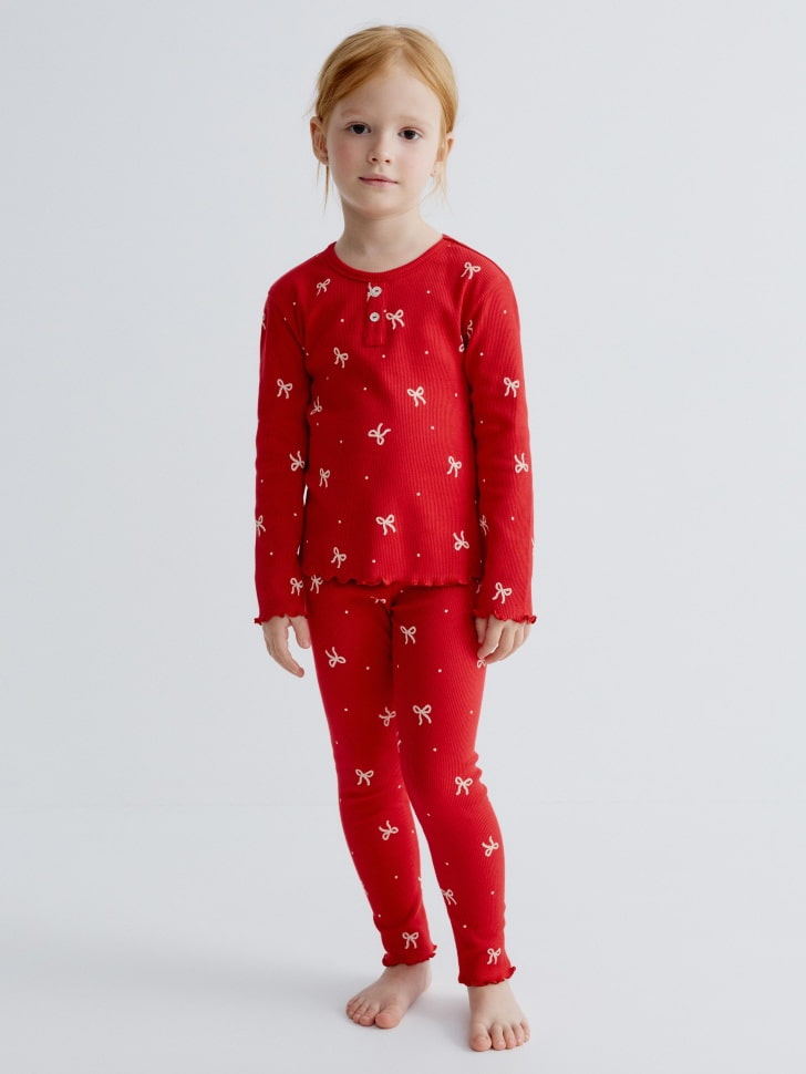 пижама с принтом для девочек 4680798781044 фотография