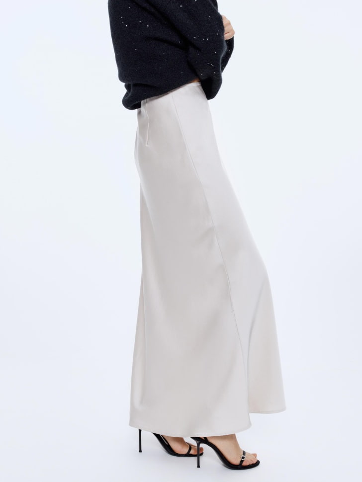 сатиновая юбка макси 4610517053947 в интернет магазине