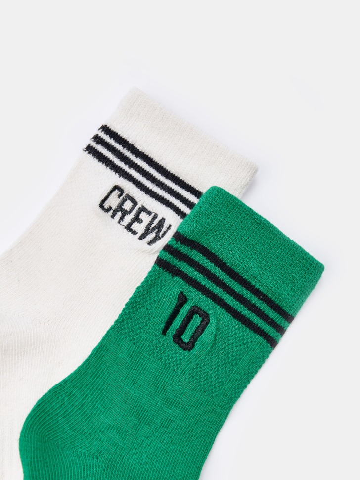 набор из 2 пар детских носков от бренда sela вид слева