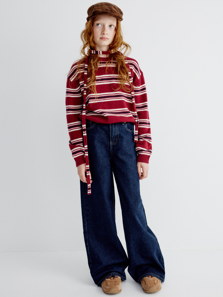 джинсы wide leg для девочек 4610517104793 фотография