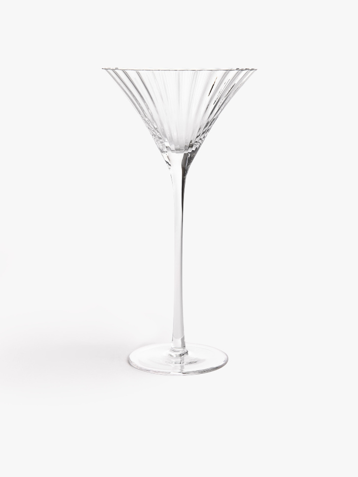 бокал из стекла с рельефным узором 4610517818829 фотография