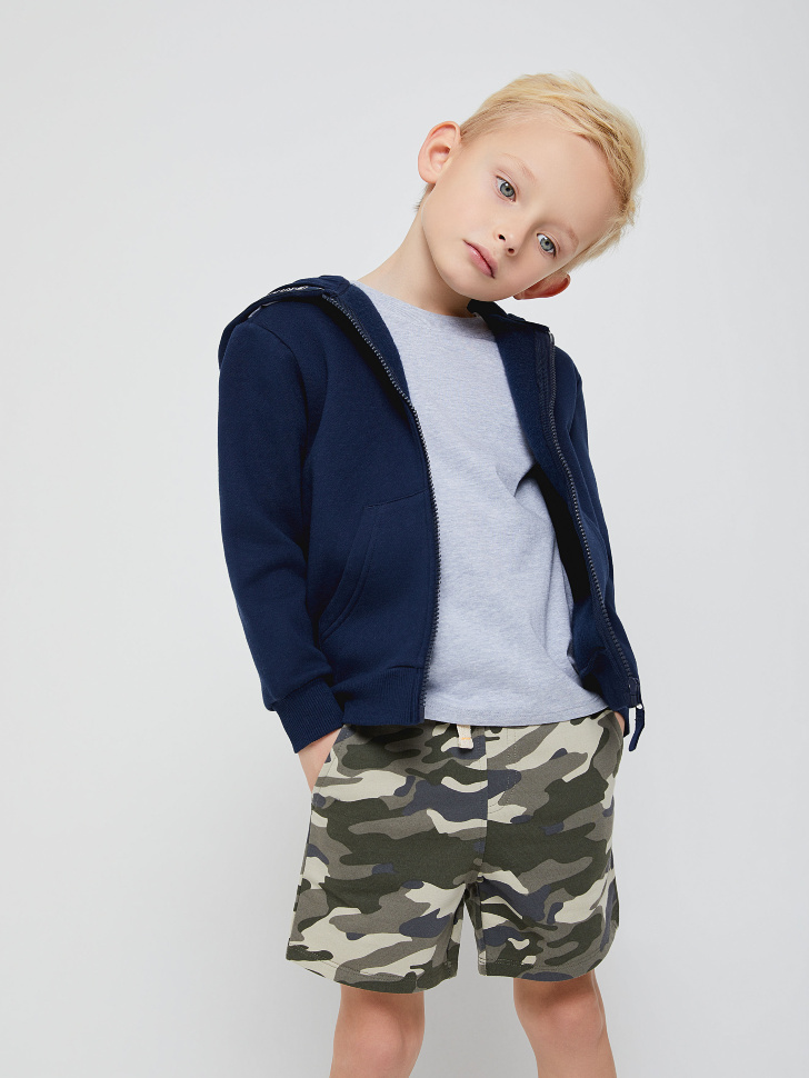 

Толстовка с капюшоном для мальчиков, Синий