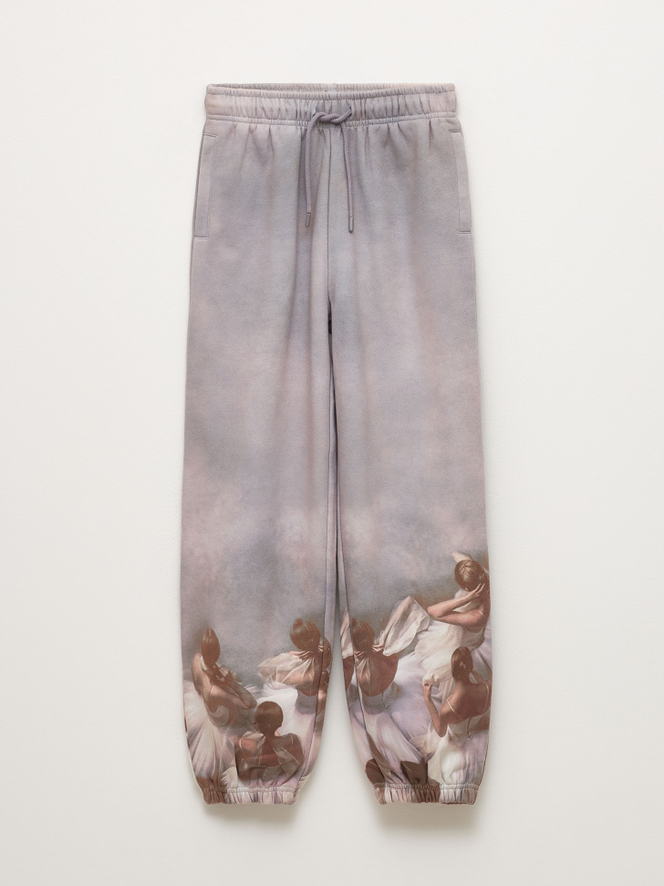 

Джоггеры для девочек из балетной капсулы sela x Марк Олич, Серый