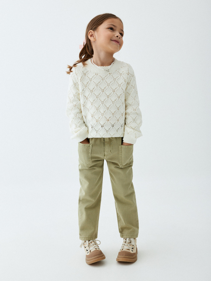 

Джинсы Paperbag fit для девочек, 4804041428