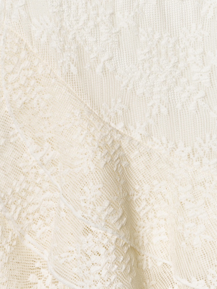 юбка-шорты из кружева с воланами для девочек по цене 1999 руб вид справа