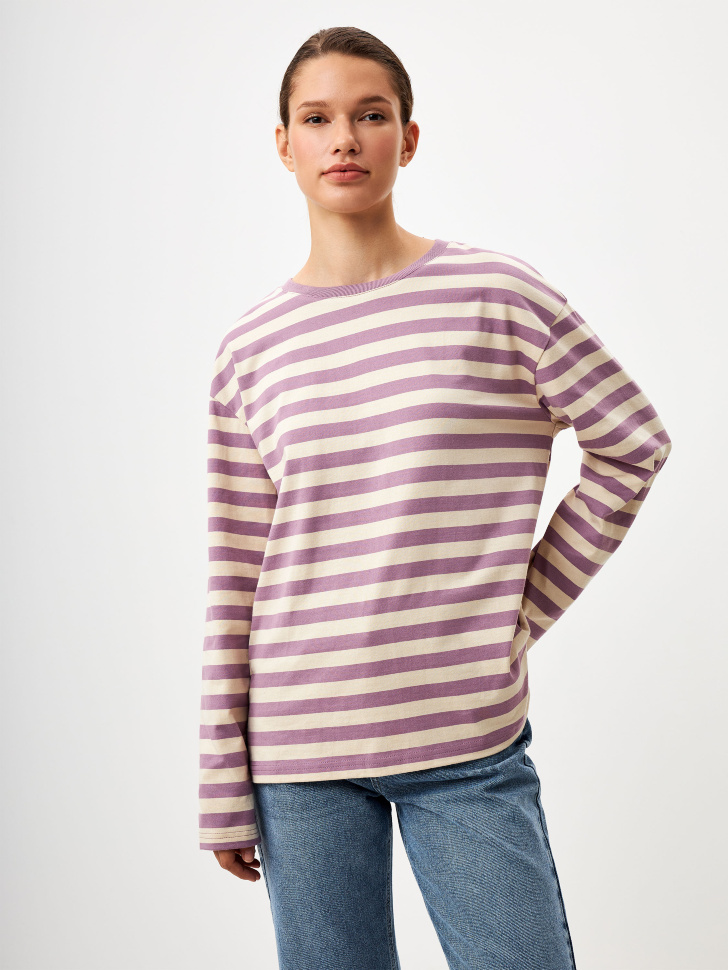 

Лонгслив ANNA OVERSIZE FIT