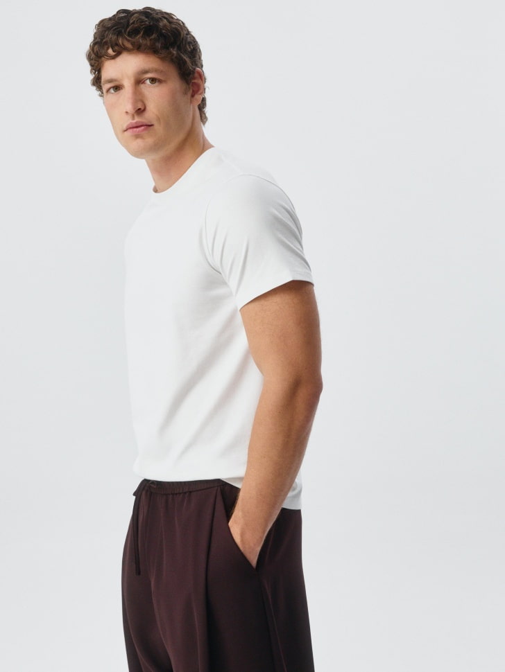 Футболка ADAM SLIM FIT базовая. Фото №5