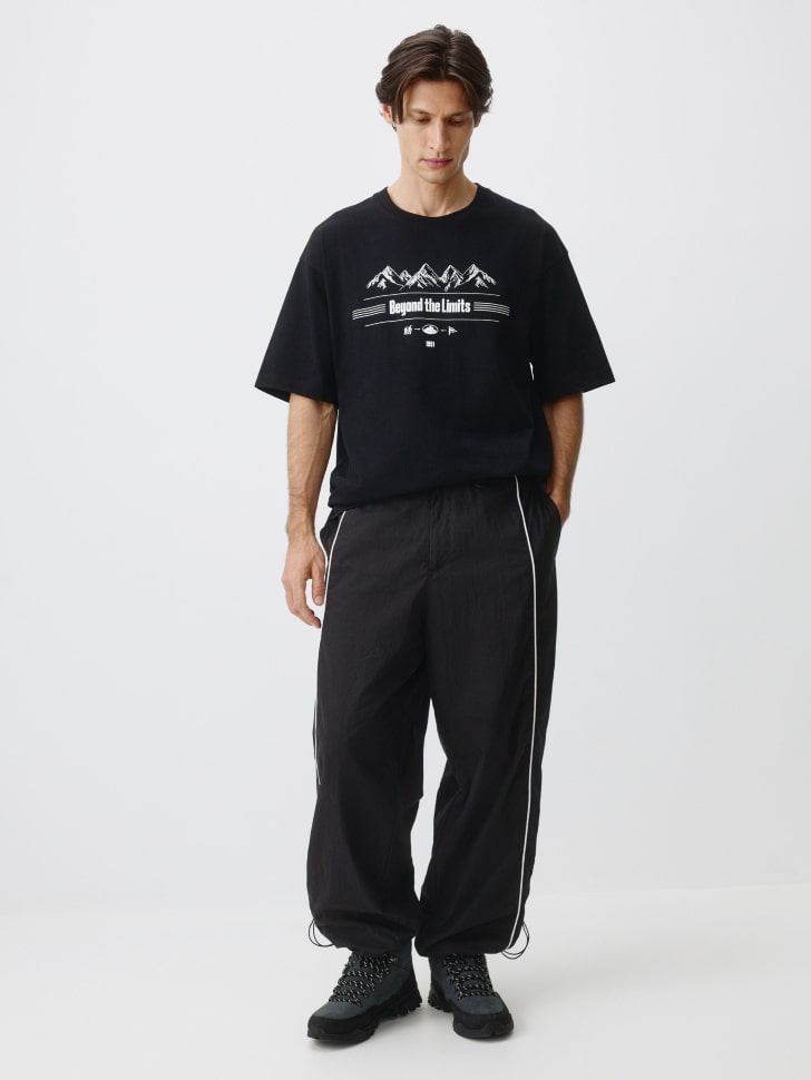 футболка oversize fit с принтом 4680798733661 по акции