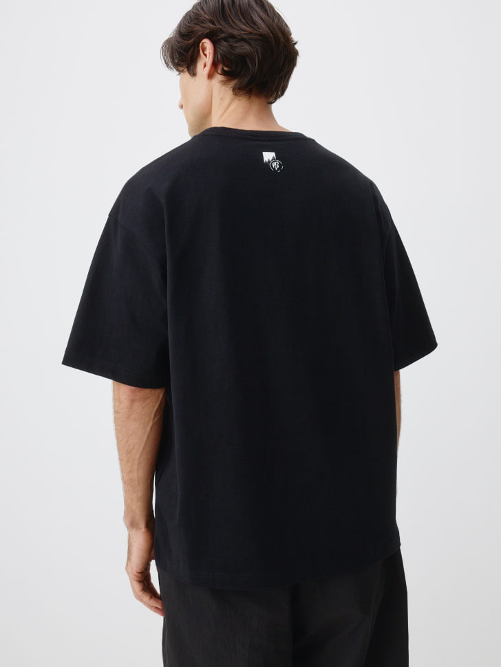футболка oversize fit с принтом 4680798733661 в интернет магазине