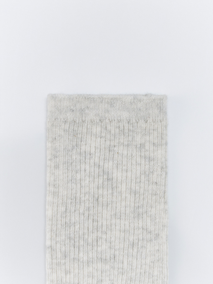 короткие носки в рубчик 4610517371065 по акции