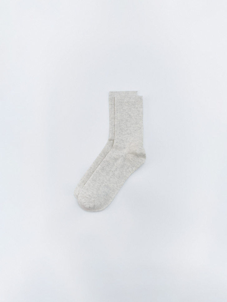 короткие носки в рубчик 4610517371065 в интернет магазине