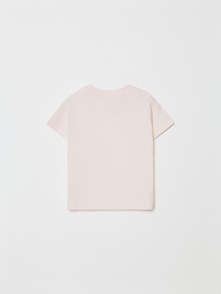 футболка оверсайз с принтом для девочек 4610517171580 по акции