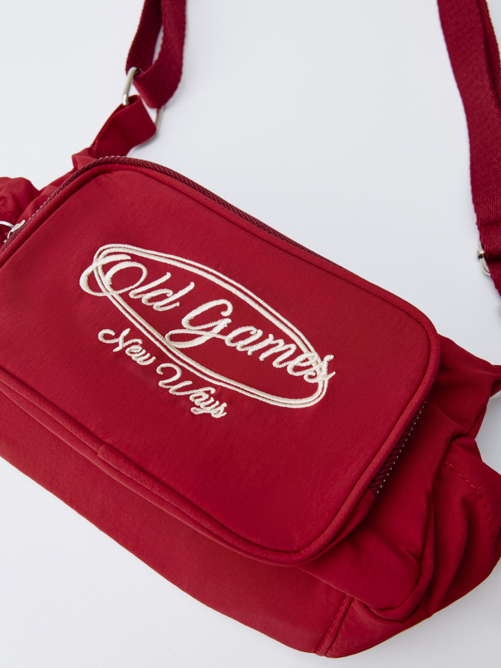 cумка кросс-боди с вышивкой для девочки 4610517463821 по акции