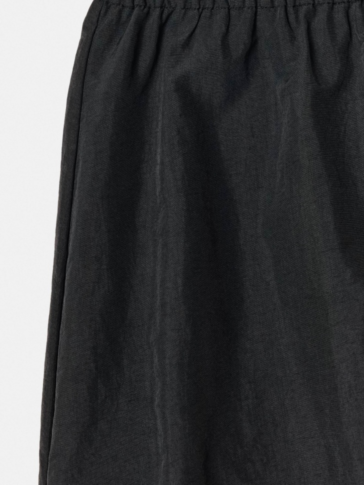 короткая юбка-баллон из линейки  young из проверенных материалов спереди