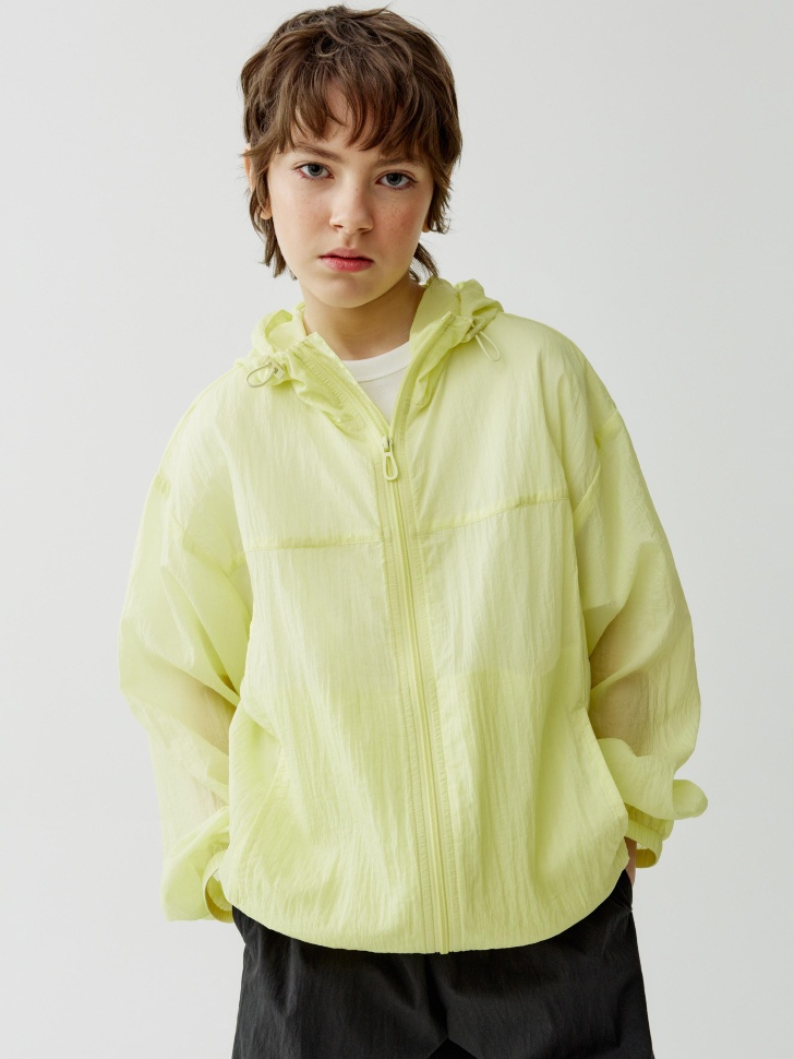 ветровка из нейлона с сумкой-мешком для мальчиков 4610517621726 фотография