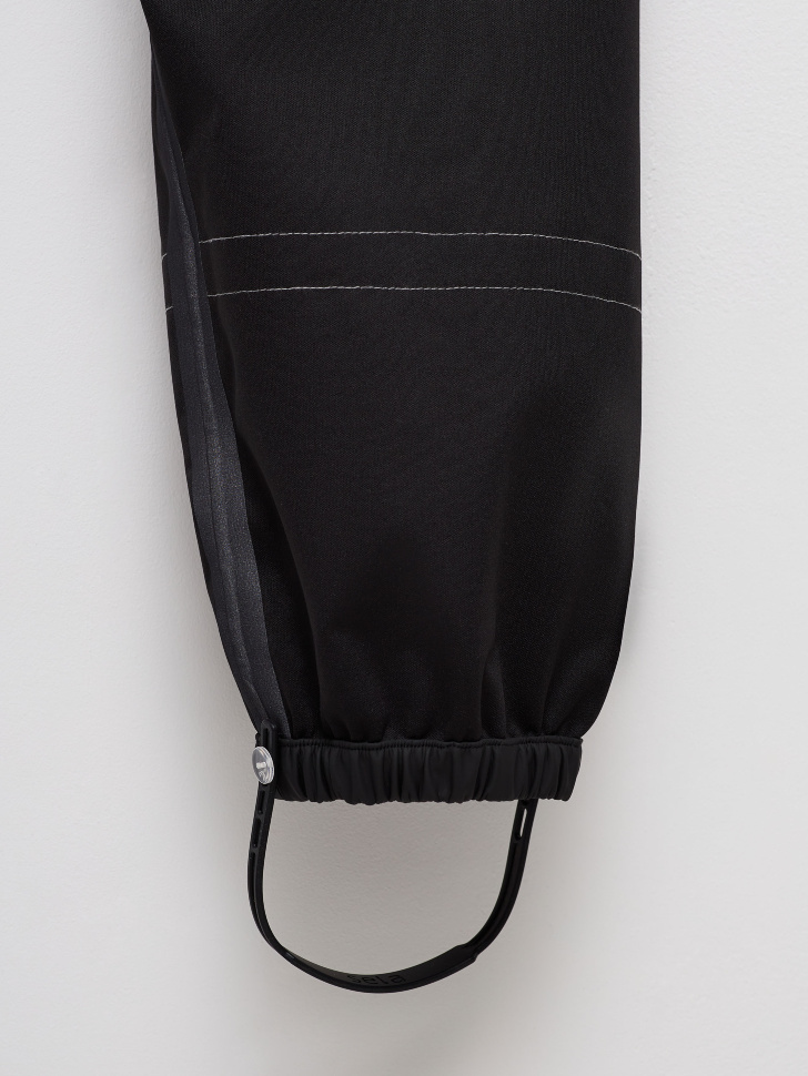 плащевое изделие («дождевые брюки») для мальчиков (черный, 104) sela 4680129838300 плащевое изделие («дождевые брюки») для мальчиков - фото 5