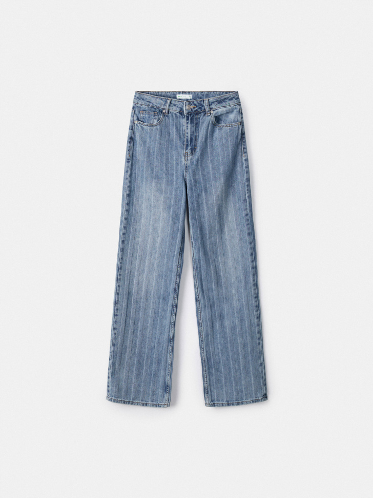 Джинсы прямые Sela, голубой, арт. 54378