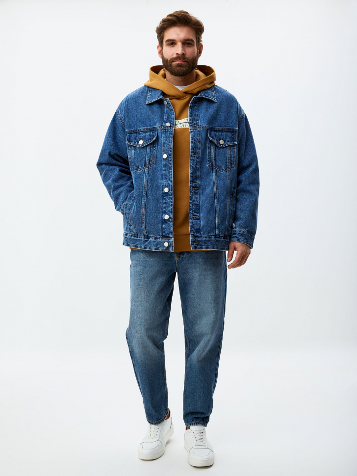 куртка джинсовая мужская - фото 5