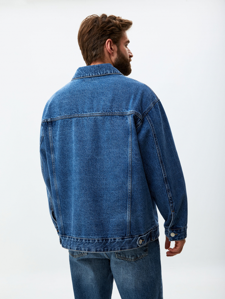 куртка джинсовая мужская - фото 6