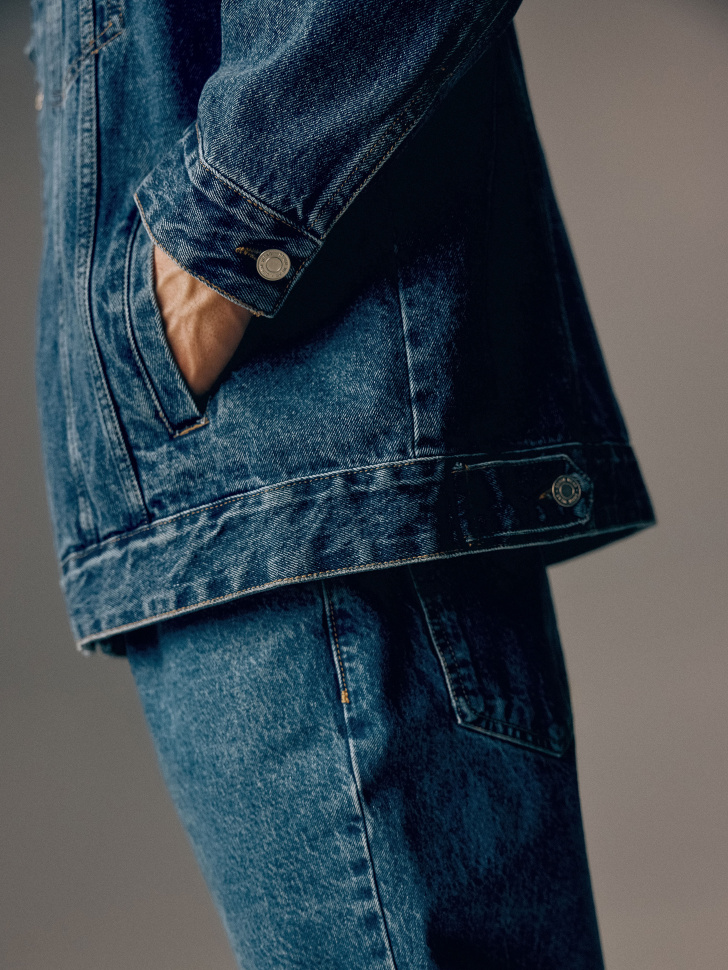 куртка джинсовая мужская - фото 3