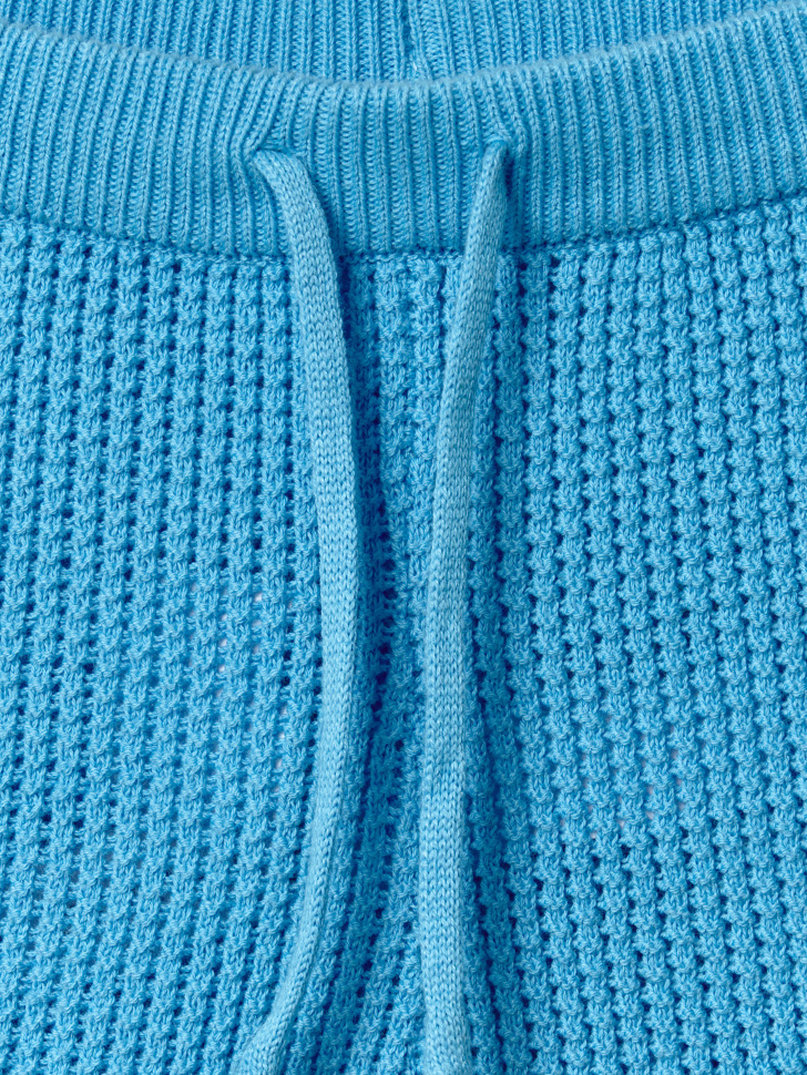 вязаные шорты кроше с вышивкой для малышей по цене 1299 руб вид справа