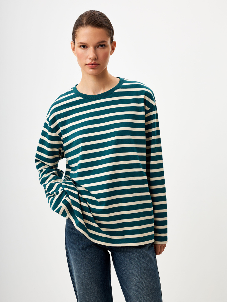 

Лонгслив ANNA OVERSIZE FIT