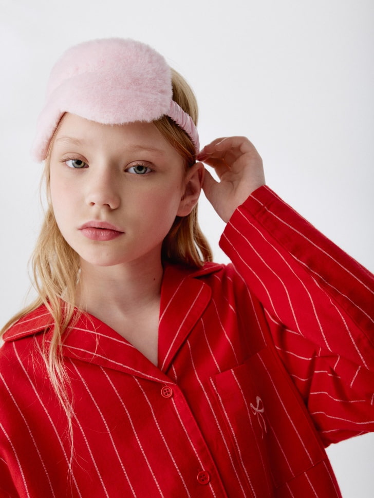 маска для сна с вышивкой детская 4610517164414 фотография