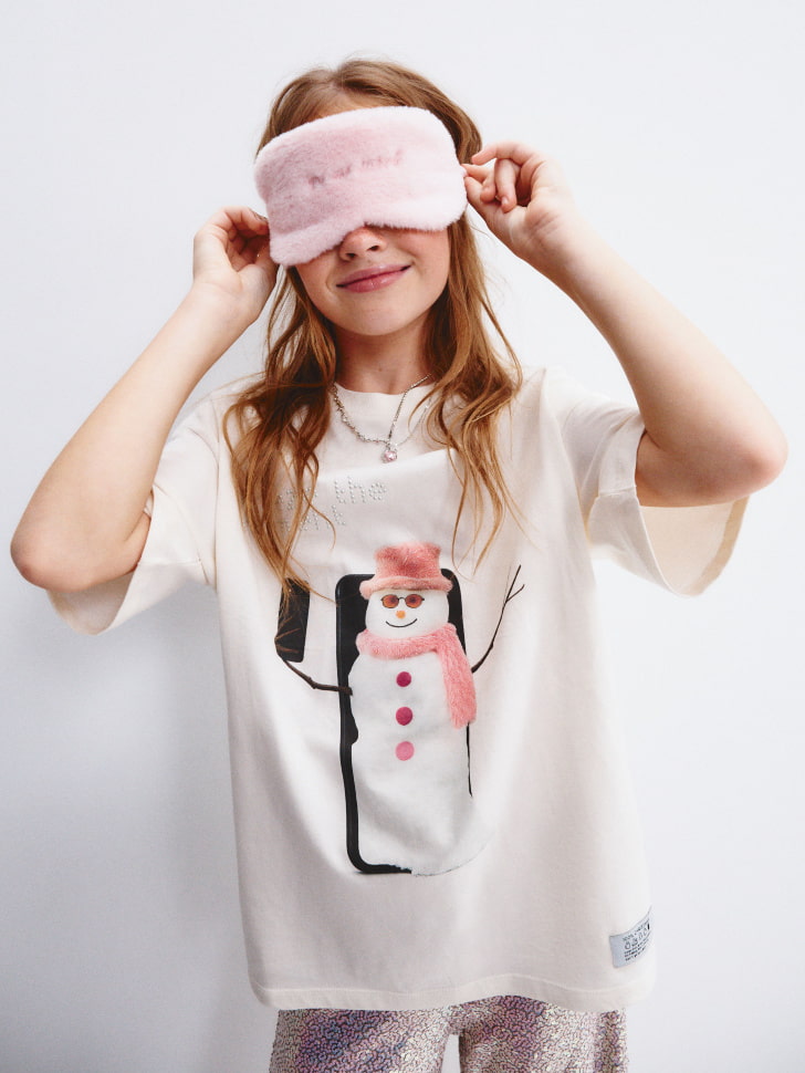 

Маска для сна с вышивкой детская, SL5811173529