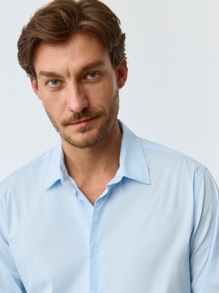 

Рубашка свободного кроя из хлопка