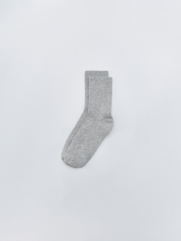 короткие носки в рубчик 4610517371089 в интернет магазине