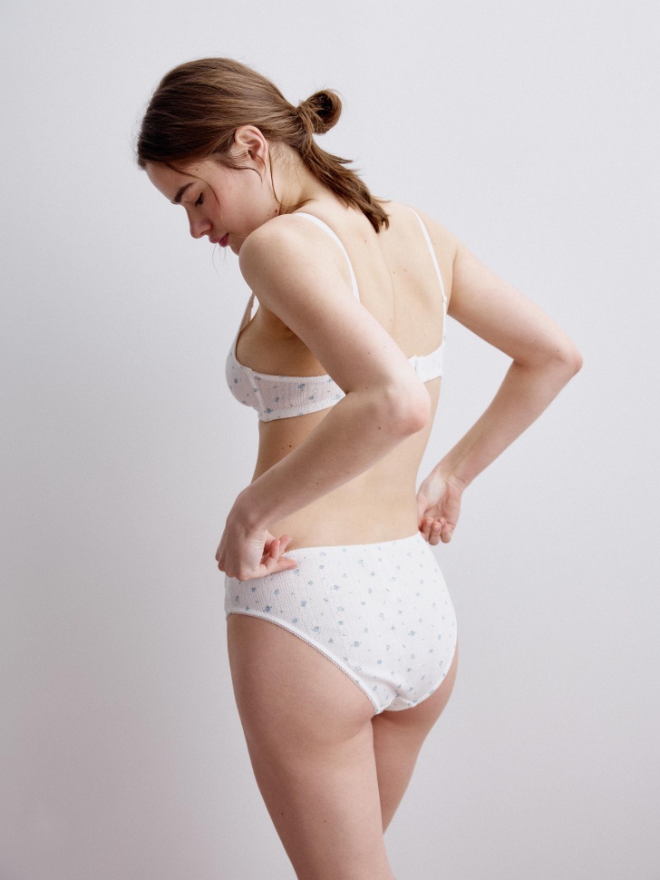 трусы слипы с рельефным узором 4610517285713 в интернет магазине