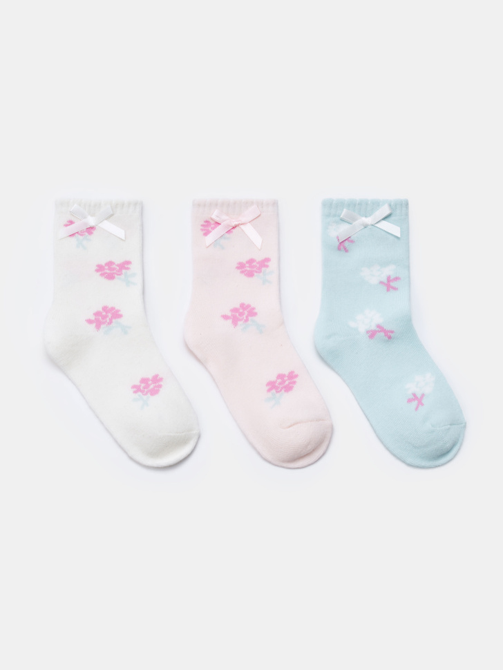 набор из 3 пар носков для девочек 4610517553799 фотография