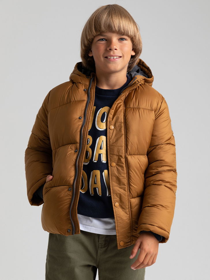 

куртка для мальчиков, Коричневый