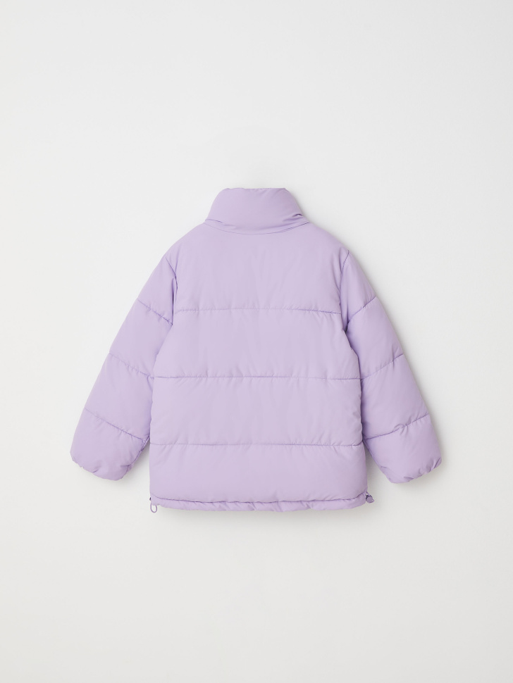 Стеганая куртка для девочек (фиолетовый, 122/ 7-8 YEARS) от Sela