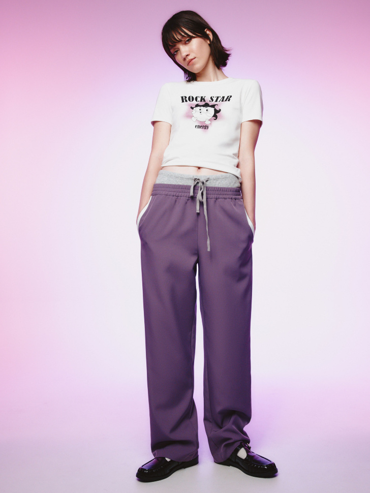 брюки с лампасами из линейки  young 4610517329424 фотография