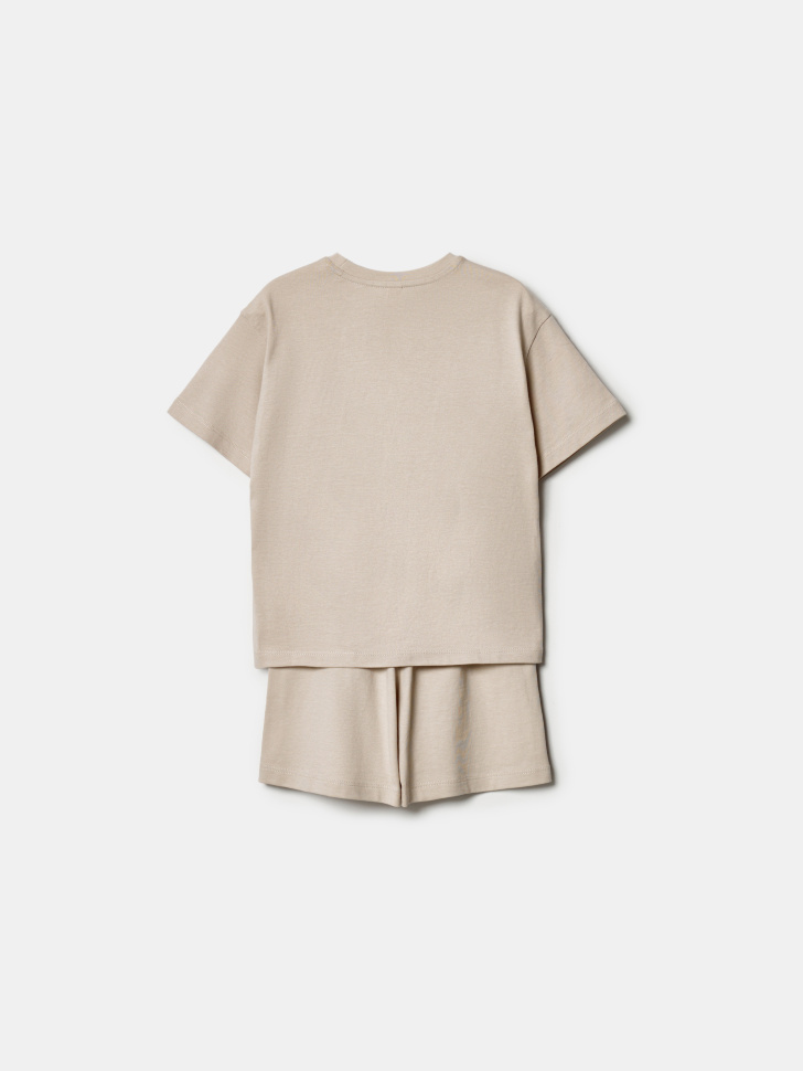 комплект из футболки и шорт для мальчиков по цене 1299 руб вид справа