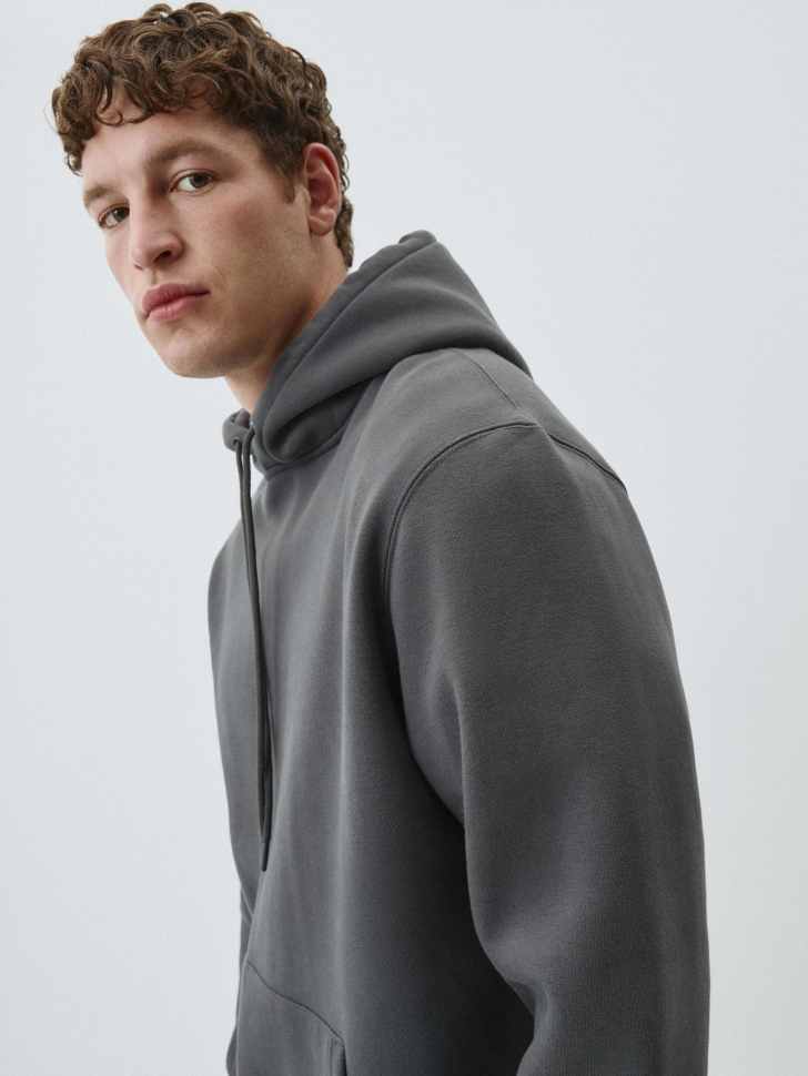 

Худи REGULAR FIT из футера с начесом